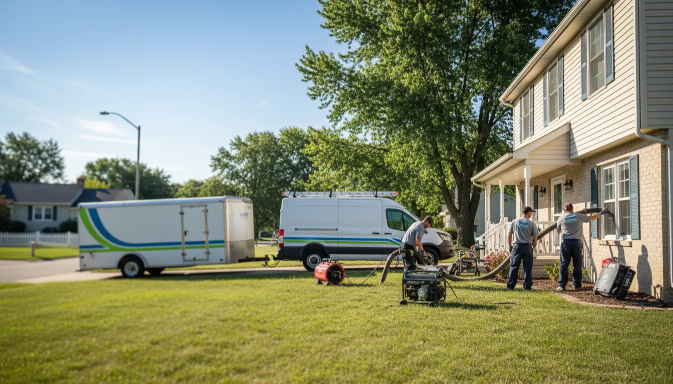 Flooded Basement Restoration And Cleanup With Repair in Bennet, NE near me